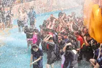 Splashing into the holiday season
