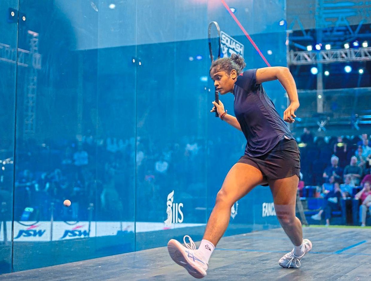 J. Yasshmita’s run in the Curitiba Open ended at the semi-final stage after going down to top seed Marta Dominguez of Spain in Brazil on Friday.