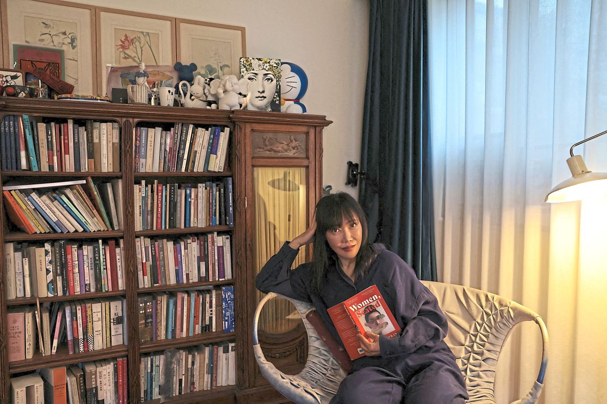 'Simply put, I’m not interested in the power struggles of men. That is the territory of news reports and other non-literary writing. It has already been covered,' says Zhang. Photo: Reuters 