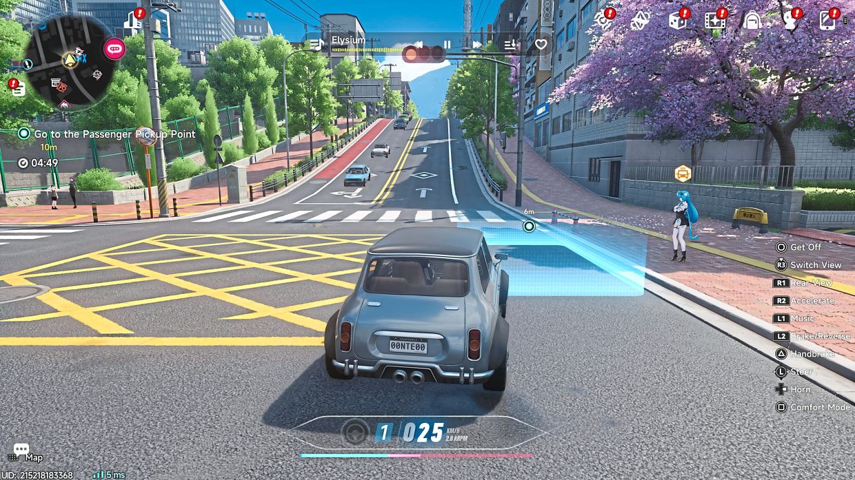 Honestly, the actual reason I downloaded this supernatural modern urban RPG with anime catgirls and magical laser karate fights is that I want to play taxi driver.
