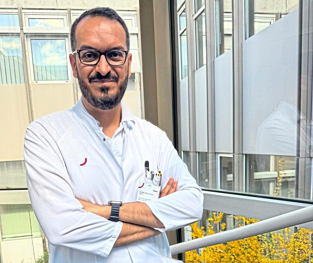 Dr Alhammoud is worried about his family, who still live in his home country. — Privat/TAMEEM ALHAMMOUD/dpa 
