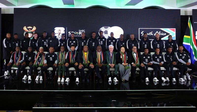 The team was due to leave on a charter flight for their training base in the Mexican city of Pachuca, but that ​has been delayed “indefinitely”, according to the South ⁠African Broadcasting Corporation.