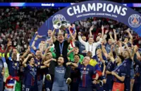 Soccer-Reaction to PSG's Champions League triumph