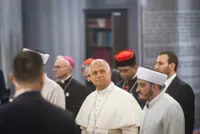 To understand Pope Leo’s efforts on AI, look at the man three seats away