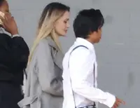Angelina Jolie's Vietnamese-born son Pax Thien attends his sister’s college graduation with family