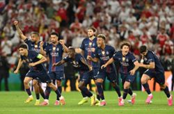 Soccer-PSG forge modern dynasty with Champions League shootout triumph over Arsenal