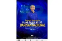 Zahid urges mature politics as BN marks 52 years