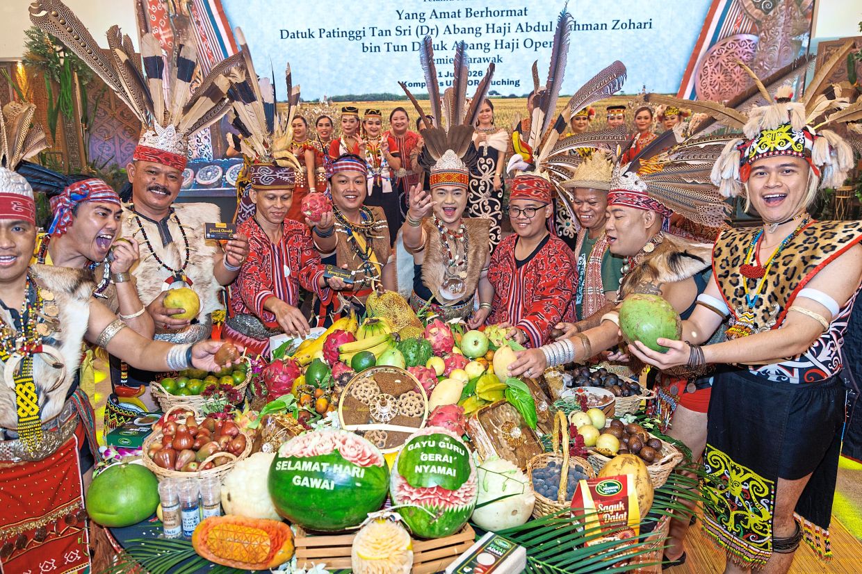 Gawai brings Sarawak together in celebration