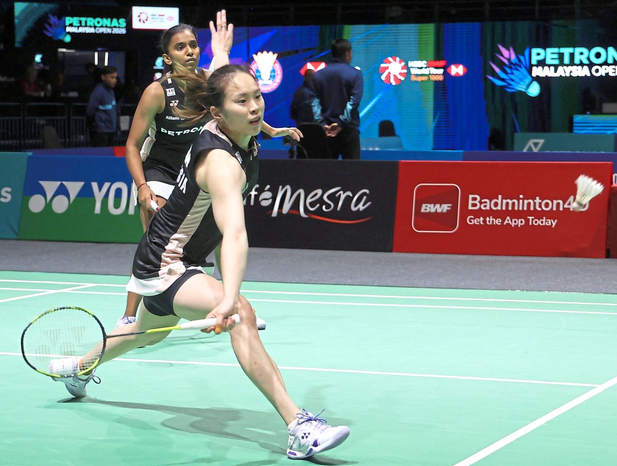 Revival quest: Pearly Tan-M. Thinaah suffered an early exit in the recent Singapore Open.