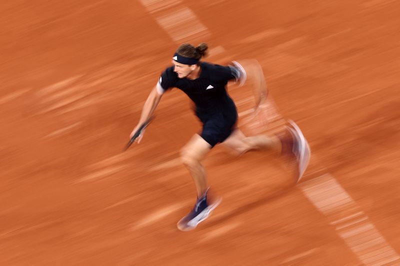 Asked if he was happy to be in the semi-finals again, Zverev made clear he was looking beyond the last four.