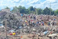 Scores dead in village blast