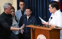 Philippine graft arrest paralyses Senate, clouding Duterte trial
