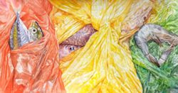 Malaysian watercolour artist finds poetry in the theatre of the wet market