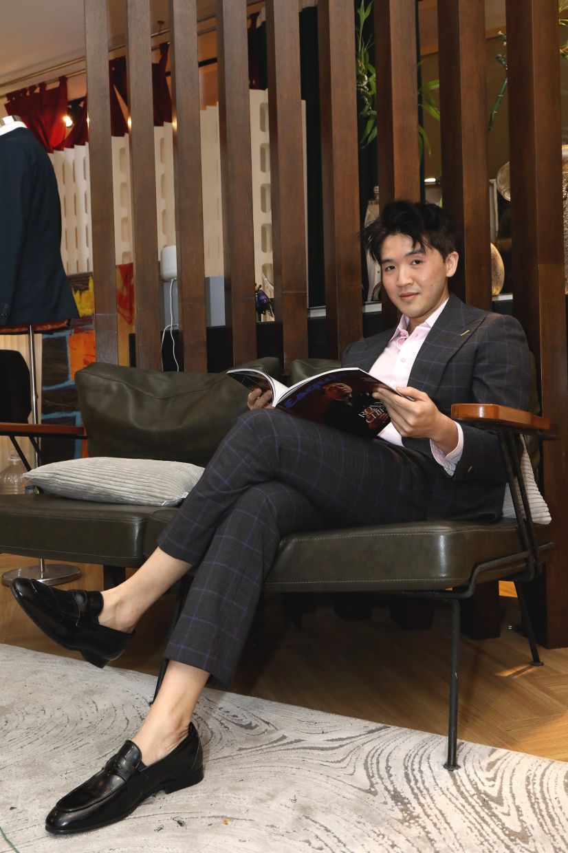 Designers like Vincent Siow acknowledge the need for greater diversity in menswear, though challenges remain. Photo: The Star/Azlina Abdullah