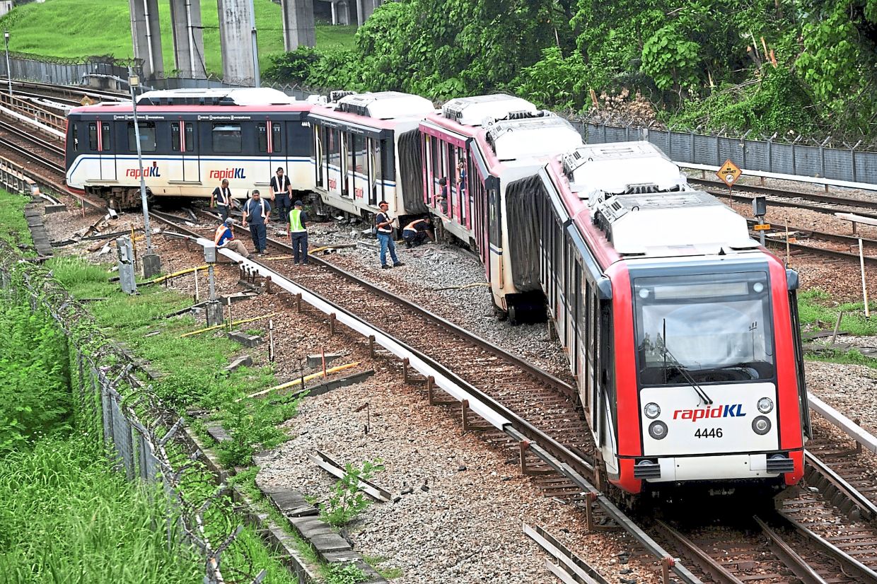 Prof Chua: “It is no longer enough to ­merely follow the prescribed service manual. It is time to take on a more predictive approach, inclu­ding the use of artificial intelligence, in managing our railways.