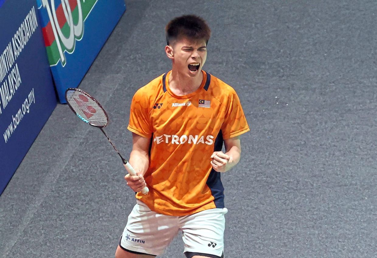 Leong Jun Hao has beaten top player Kodai Naraoka five times in their last seven outings - but his latest victory over the Japanese shuttler felt a lot sweeter.