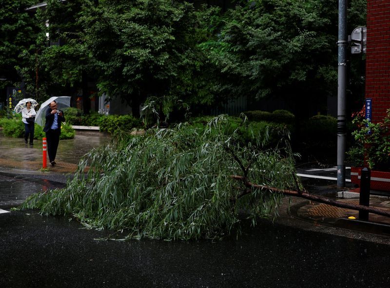 Evacuation advisories were issued to hundreds of thousands of residents in eight prefectures across southwestern, central and ⁠eastern Japan.
