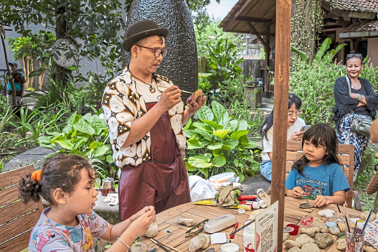 ‘Fables are closely related to the natural world around me, from childhood to the present day,’ says artist Wahyudi. Photos: The New York Times/Ulet Ifansasti 