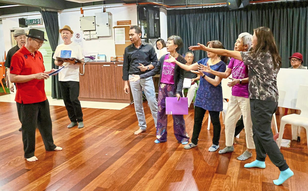 Rehearsal sessions have been thoughfully designed to accomodate diverse learning paces and physical needs.