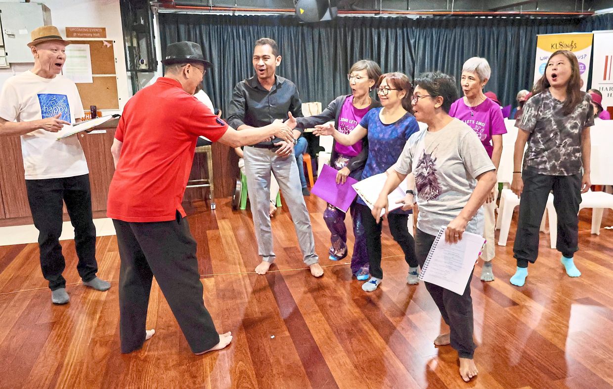 Many in the ensemble are experienced choir singers, but the theatrical demands of a Broadway musical offer a fresh and exciting new challenge.