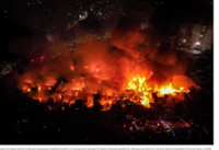 Central Jakarta fire destroys more than 300 homes