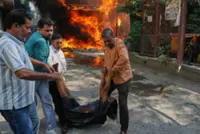 Fire sweeps through New Delhi building, killing at least 18 people