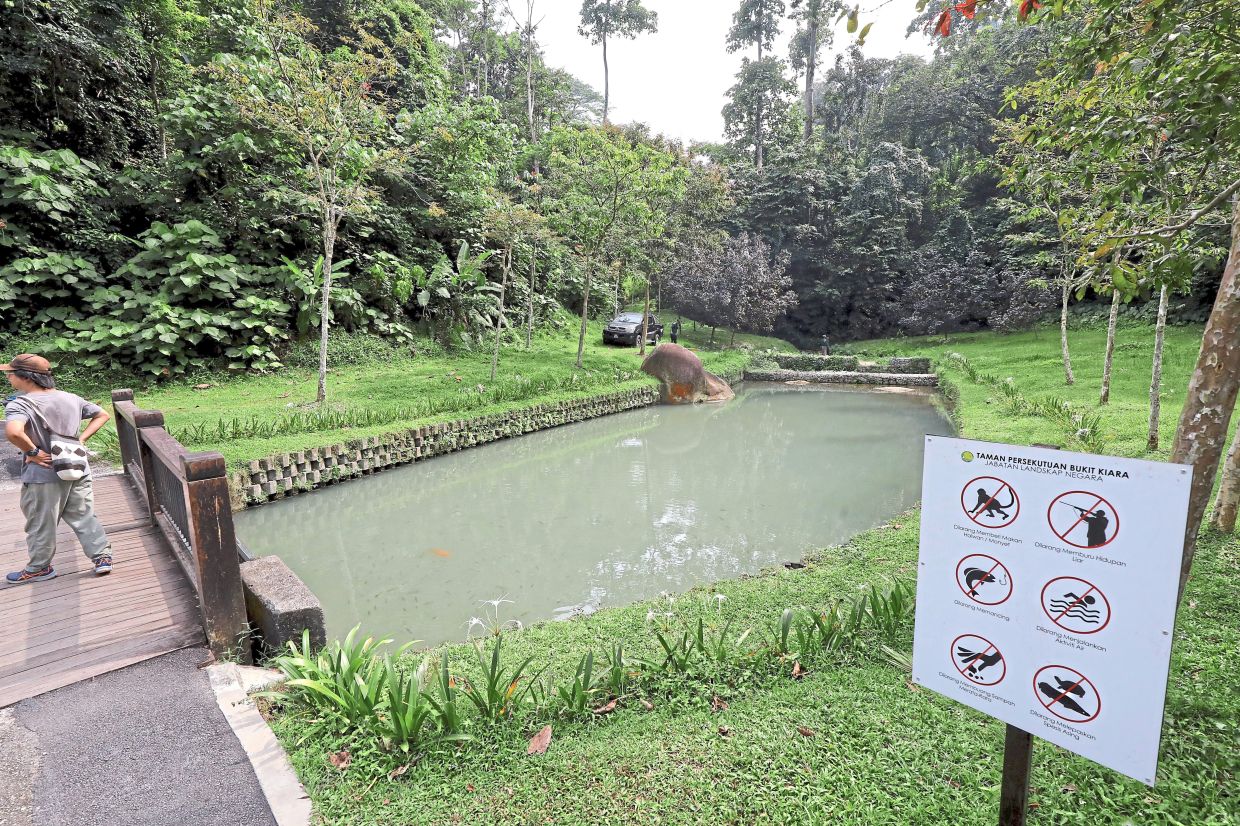 RM3.3mil was spent on repairs and upgrades to the water retention ponds, waterfalls and stream drainage.