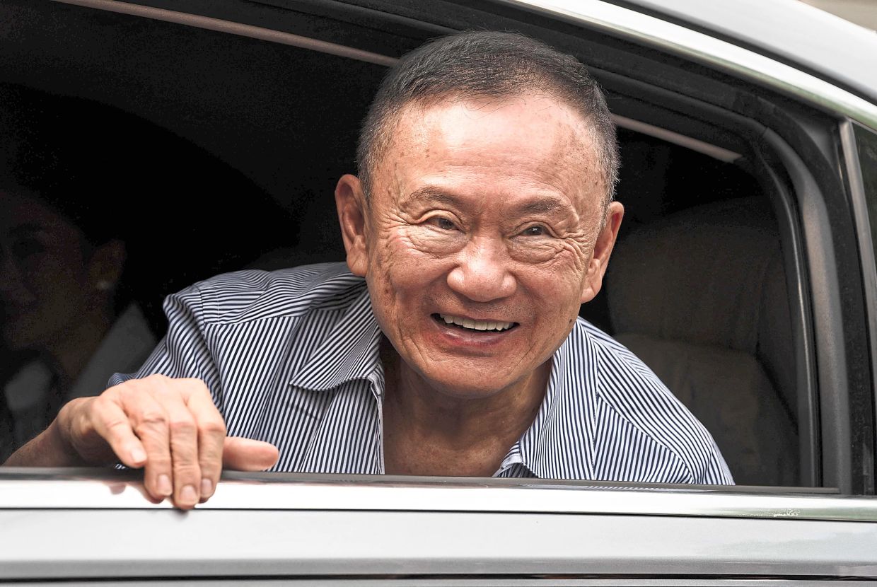 Thaksin, who was released on parole last month after serving eight months in prison, had just over three months remaining on his one-year sentence, which was due to expire in September.