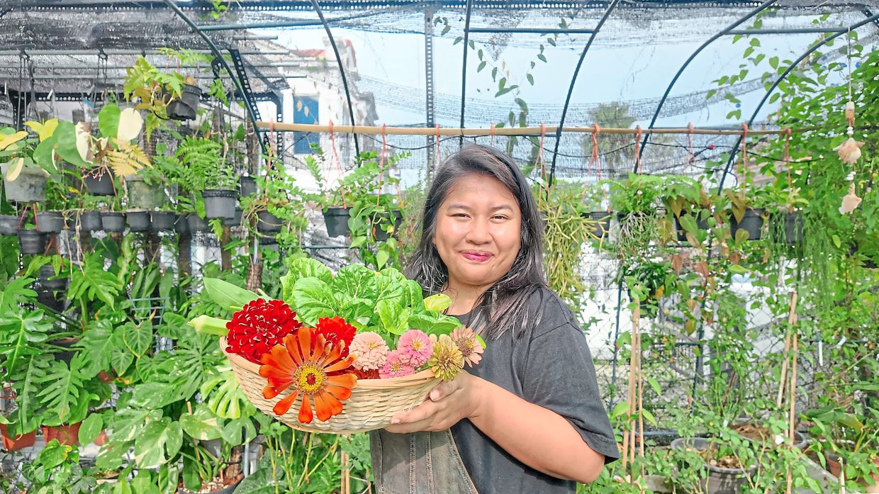 The best way to build gardening skills, according to Aliah, is to treat plant failures as part of the learning process. Photo: Aliah Adam