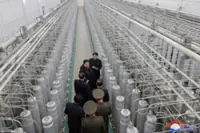 North Korea's Kim calls for 'exponential' nuclear expansion after inspecting new plant, KCNA says
