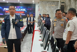 Indonesian police bust international online scam syndicate in Central Java