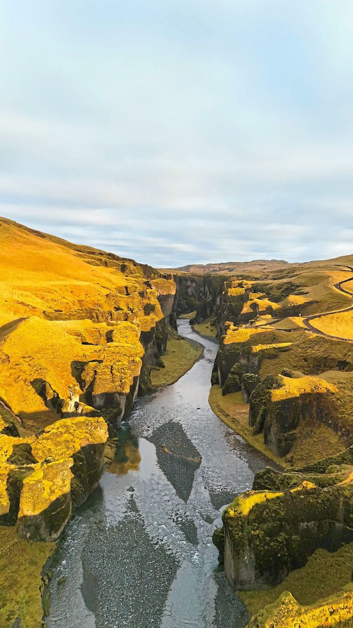 Fjaorargljufur Canyon in Iceland was so badly damaged by tourists that the government closed off the area in 2019 for it to recover. — Pexels