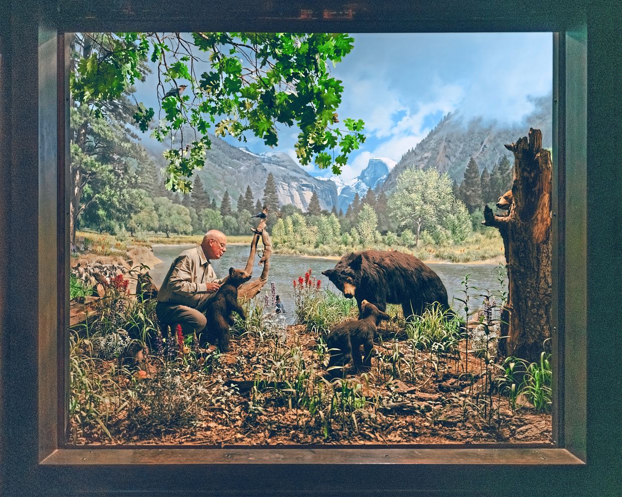 Bovard’s work at the museum often sees him pulling an all-nighter, working round the clock to complete dioramas. — Sasha Arutyunova/The New York Times