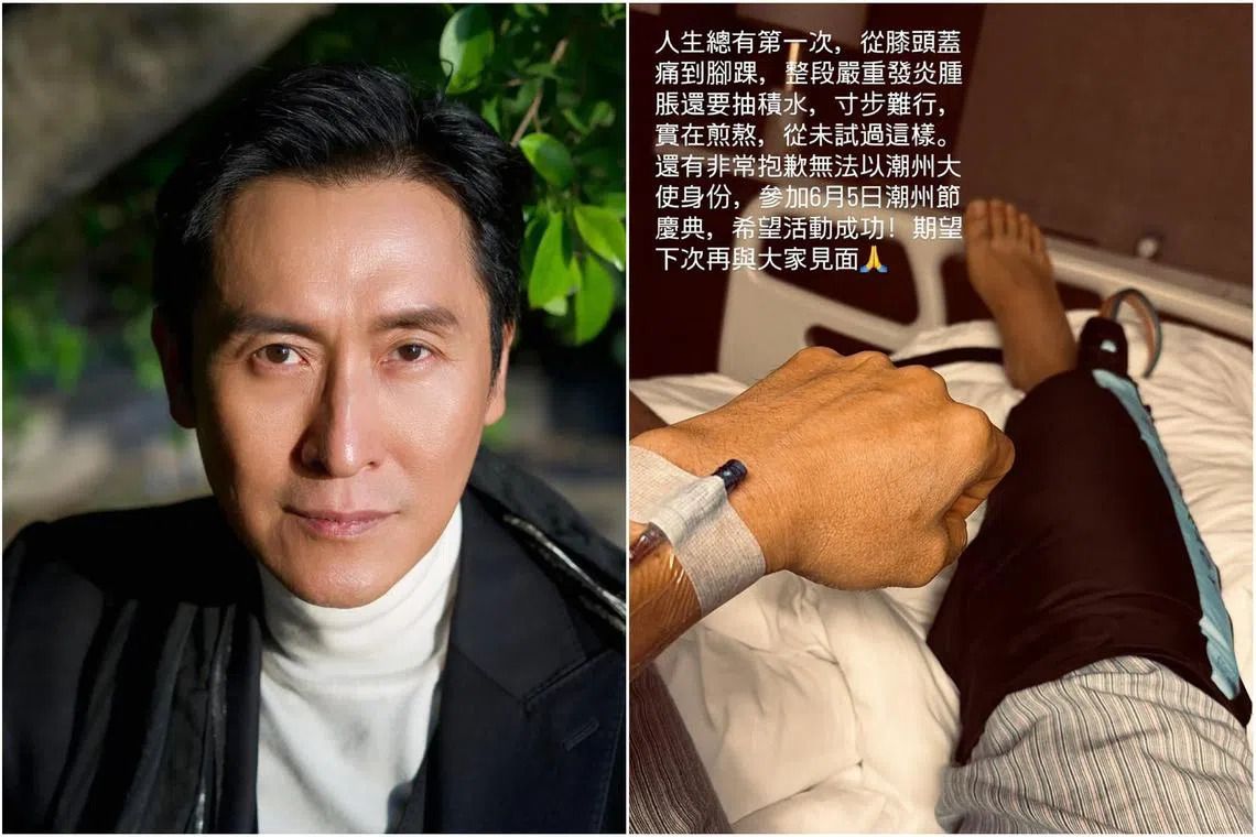 Hong Kong actor Joe Ma had to cancel his work engagements af