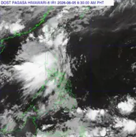 Tropical depression forms inside Philippines; Signal No. 1 in northern Batanes