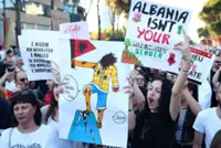 'Albania is not for sale', protesters say over Kushner-linked luxury resort near a protected wetland