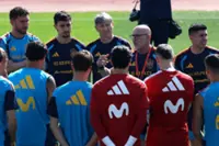 Soccer-De La Fuente's Spain built on family, faith and long road from 'Luis de la Who?'