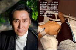 HK actor Joe Ma hospitalised due to severe inflammation and swelling in right leg