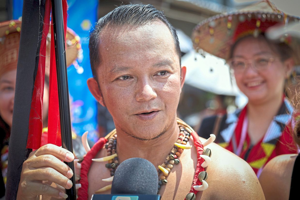 Malvern says three generations of his family have taken part in the annual parade.