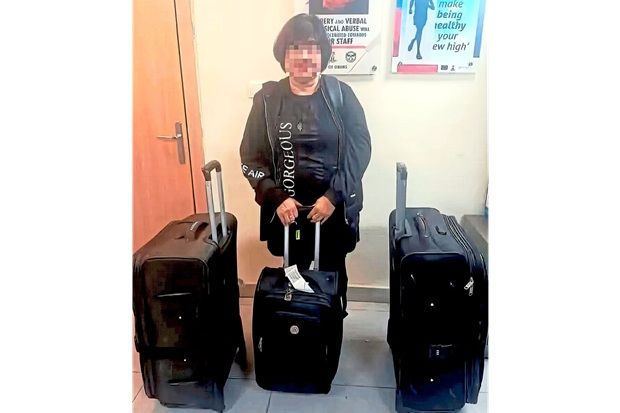 Police are investigating claims that a 63-year-old woman detained by Nigerian authorities for allegedly attempting to smuggle drugs into the country was set up by her daughter.
