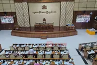 Myanmar's Mandalay Region Parliament questions detention of human trafficking victims for nearly six months as witnesses