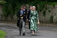 British royals gather for wedding of Princess Anne's son