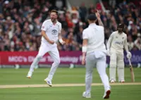 Cricket-England's Robinson puts New Zealand on verge of collapse in rain-hit test