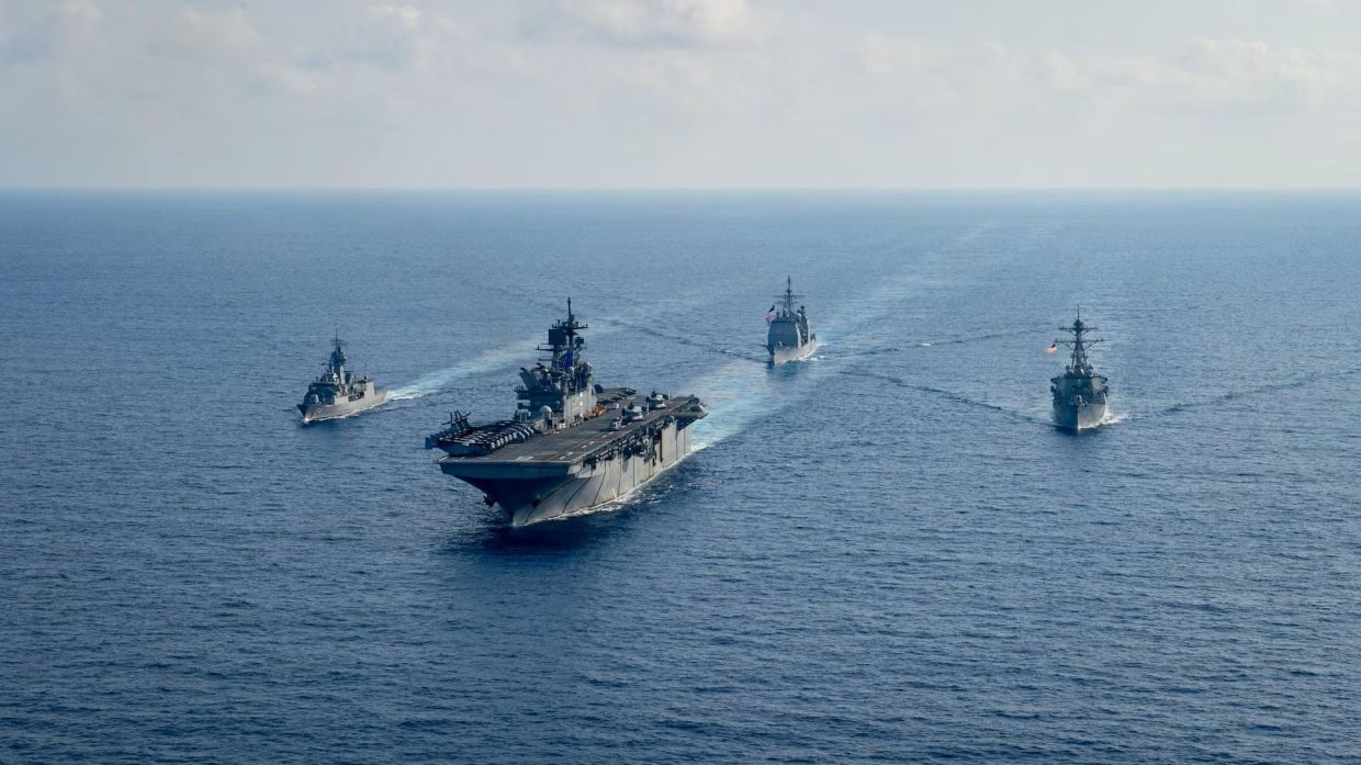 The meeting marked the first military communication between 