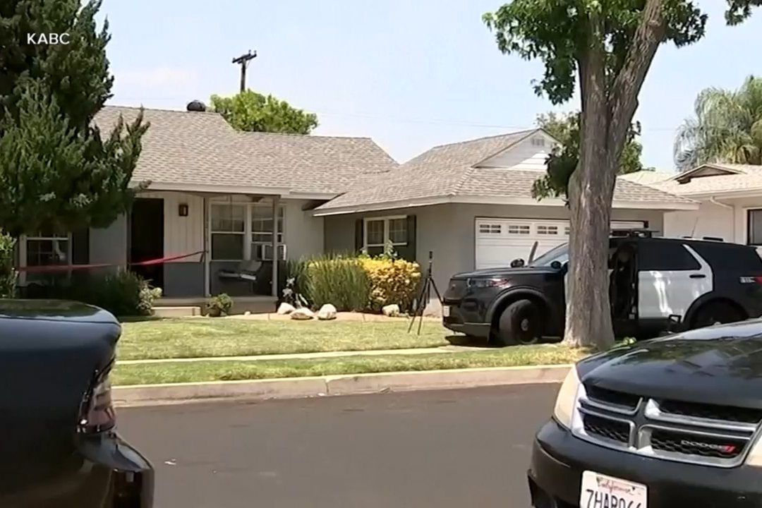 This image made from video provided by KABC shows the scene at a home where authorities were investigating the fatal stabbing of actor James Handy on Wednesday, June 3, 2026, in Los Angeles. Photo: AP