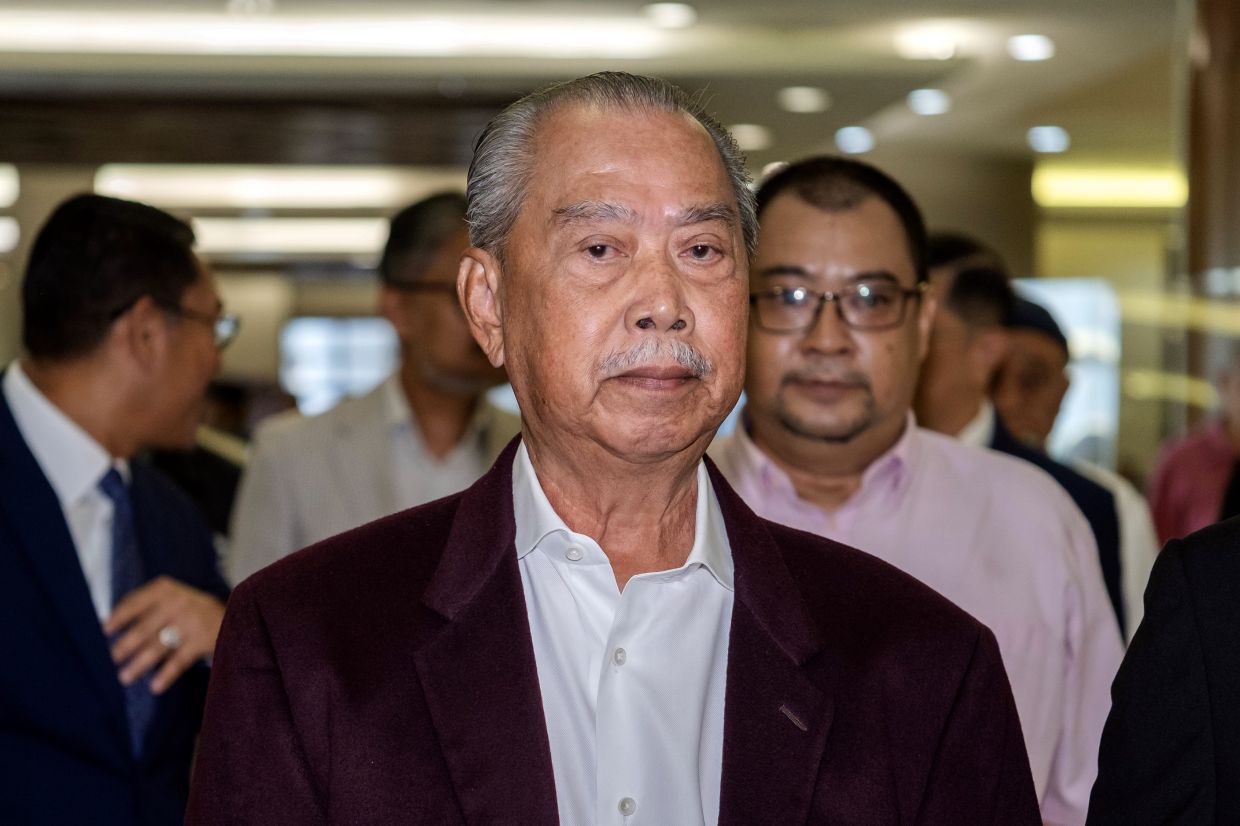Muhyiddin said this after saying that he had received a lett