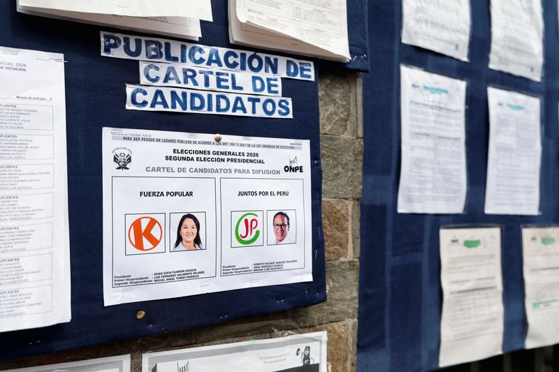Peru votes in tight presidential run-off in test of Latin America's rightward shift