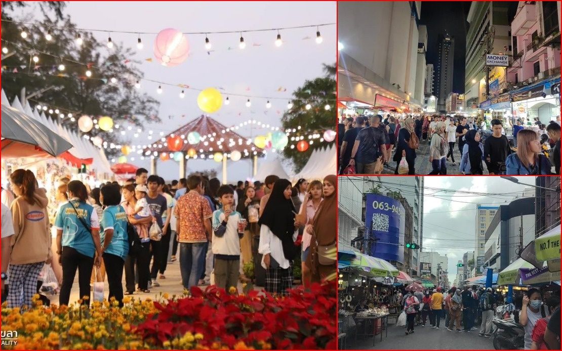 Songkhla, Satun, Phatthalung, Trang, Krabi, Nakhon Si Thamma