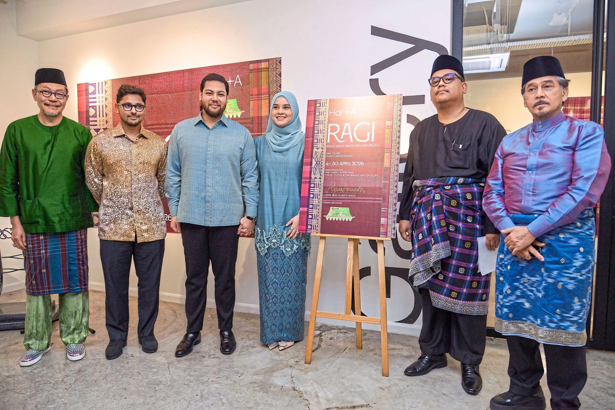 The timeless allure of traditionally woven Malay fabrics too