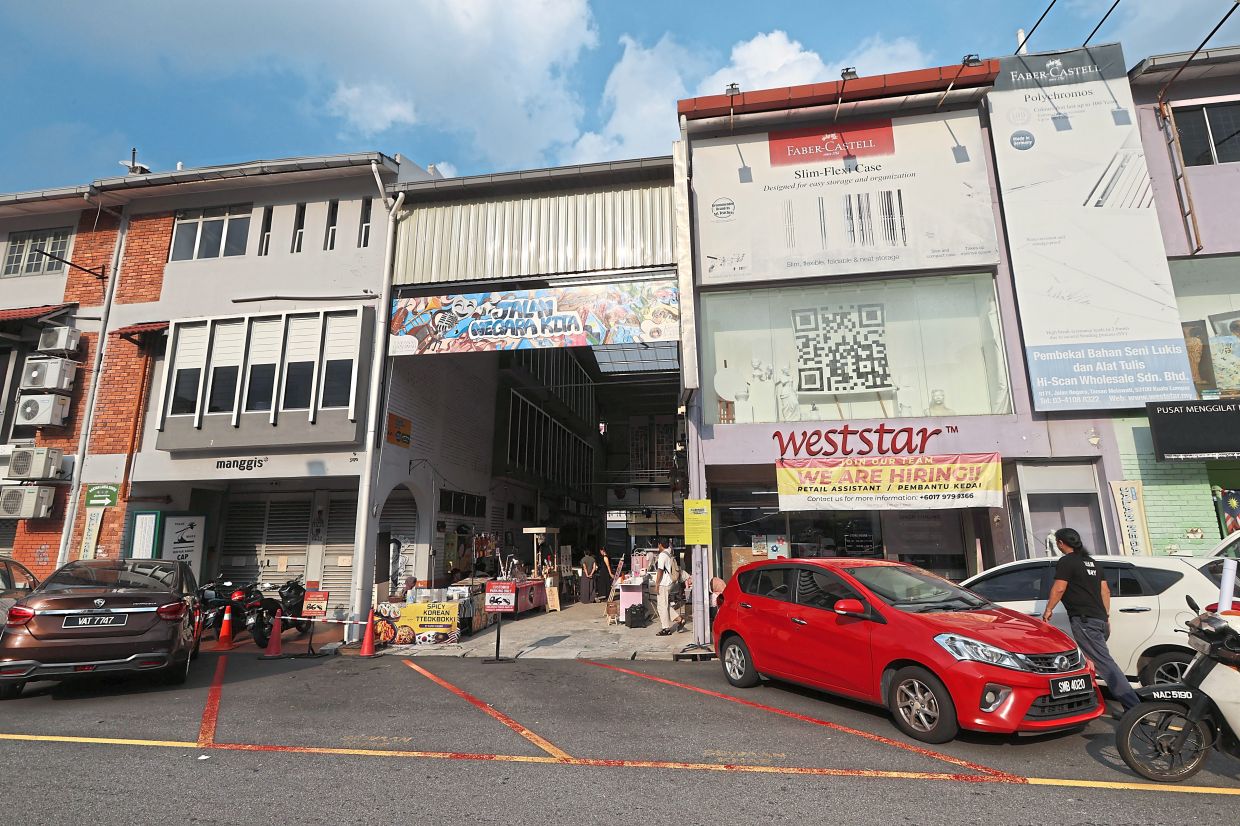 The vibrant, community-led hub at Jalan Negara Kita, Taman Melawati which won the Placemaking and Public Space (Community-Led) title at the MIP Awards in 2025.